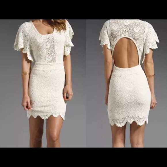 NIGHTCAP CLOTHING SPANISH LACE FLATTER DRESS, S - Picture 6 of 7